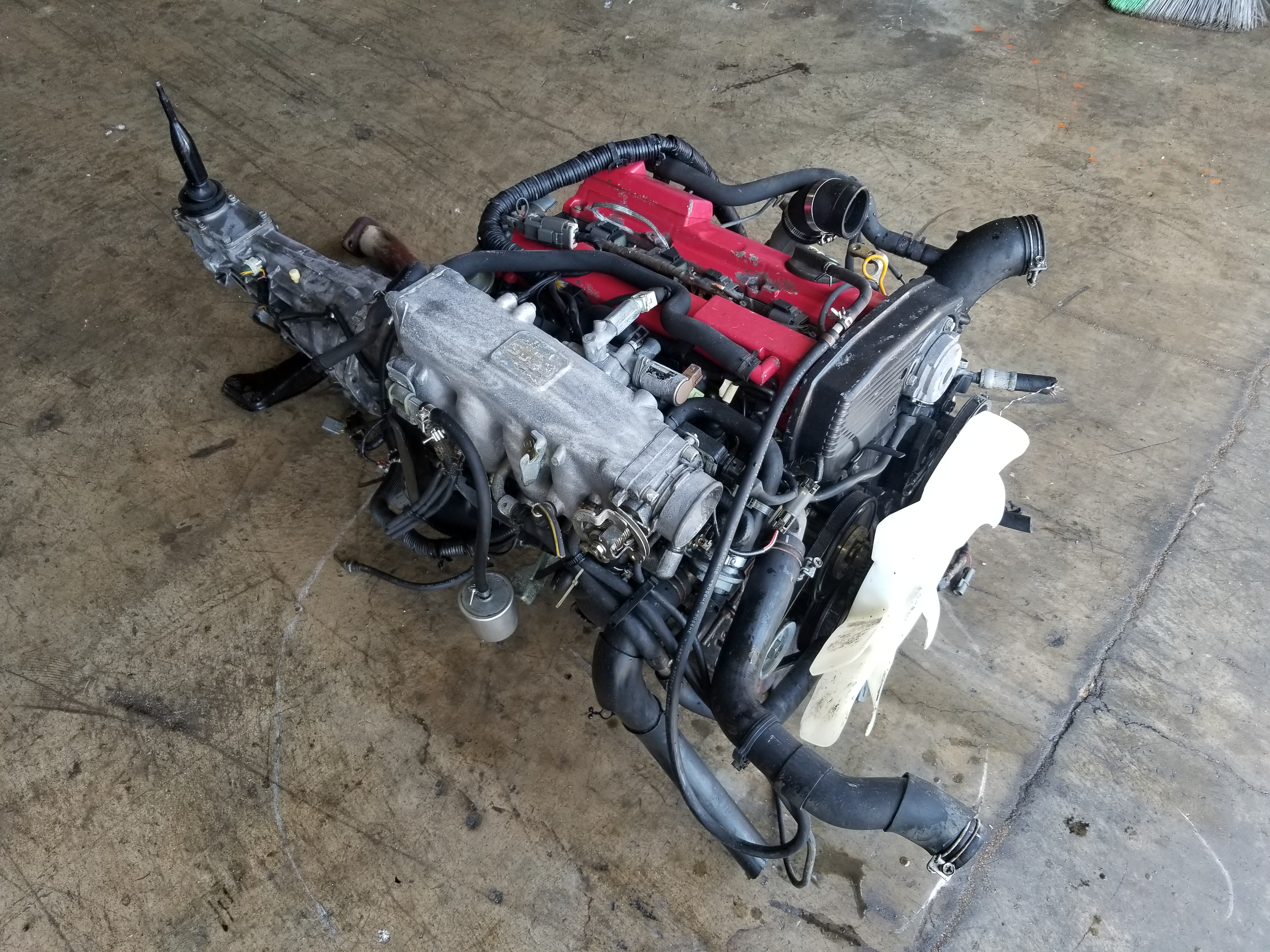 CA18DET TURBO 5 SPEED MANUAL TRANSMISSION NISSAN 180SX S13 240SX 1.8L CADET