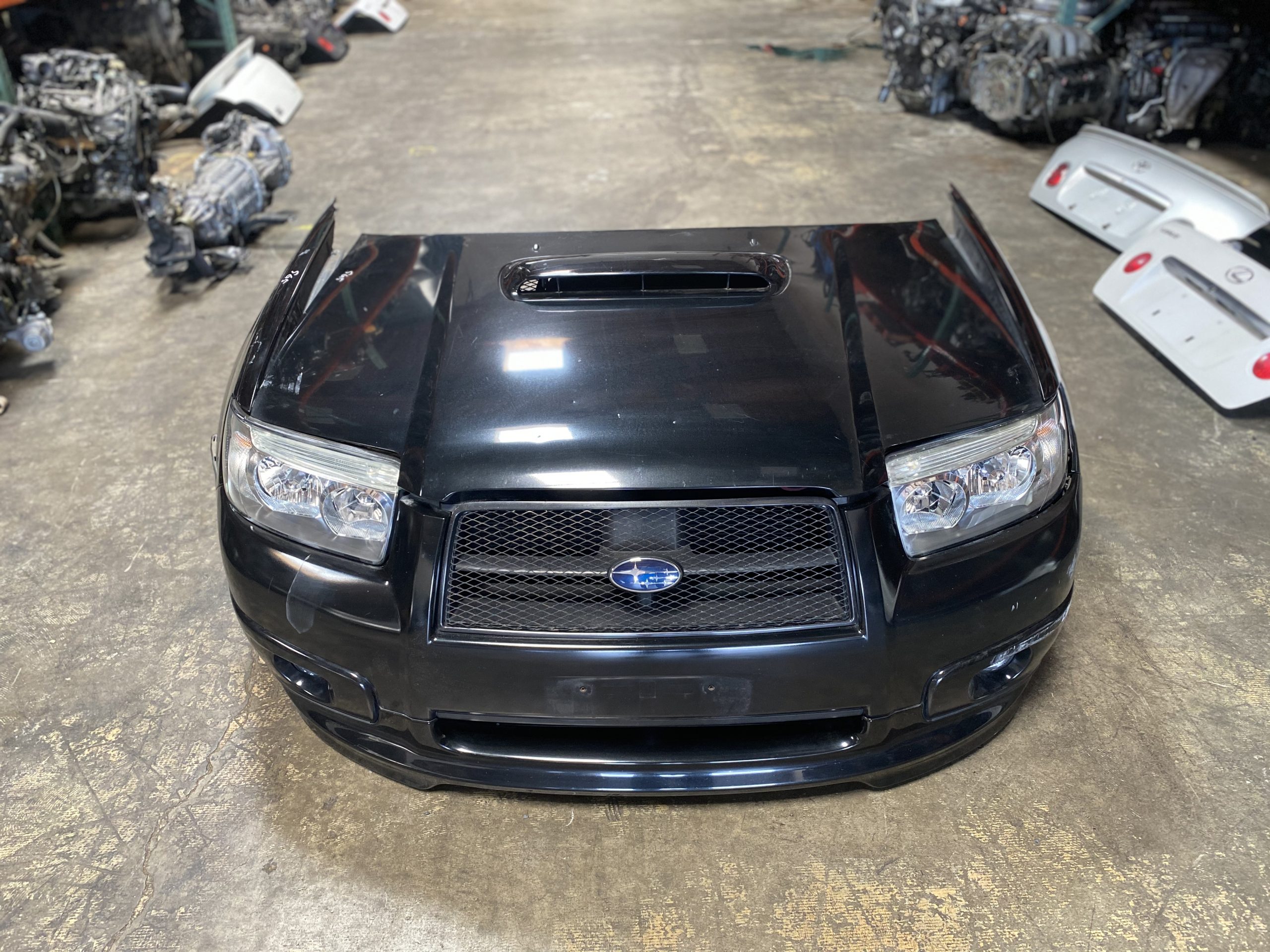 2003 2005 JDM Subaru Forester SG5 FRONT END NOSE CUT