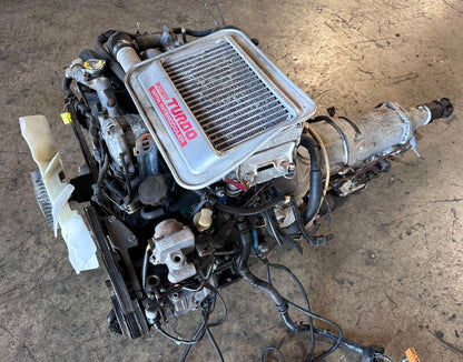 JDM 1988-1991 MAZDA RX7 FC 13B 1.3L ROTARY TURBO ENGINE AUTOMATIC TRANSMISSION