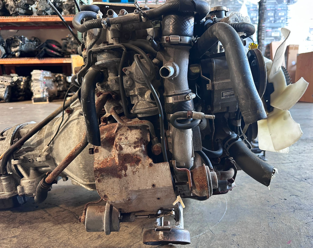 JDM 1988-1991 MAZDA RX7 FC 13B 1.3L ROTARY TURBO ENGINE AUTOMATIC TRANSMISSION