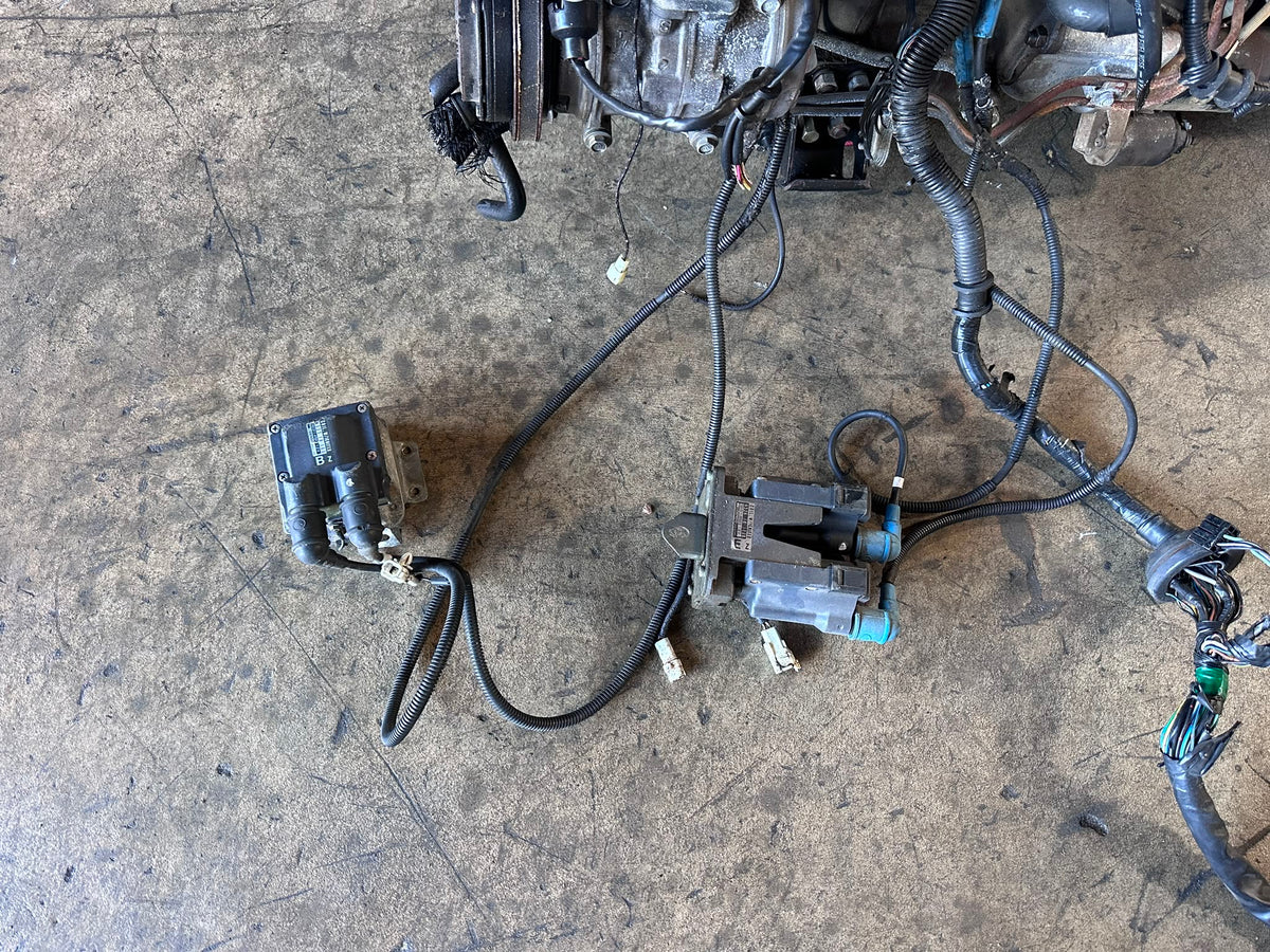 JDM 1988-1991 MAZDA RX7 FC 13B 1.3L ROTARY TURBO ENGINE AUTOMATIC TRANSMISSION