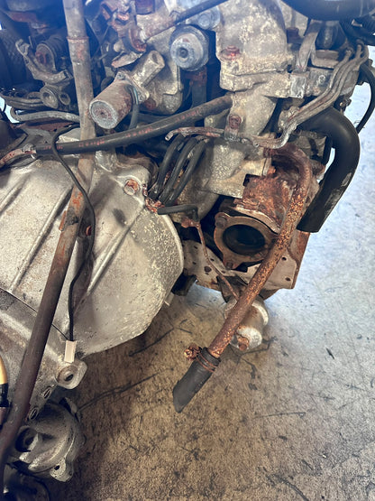 JDM 1988-1991 MAZDA RX7 FC 13B 1.3L ROTARY TURBO ENGINE AUTOMATIC TRANSMISSION