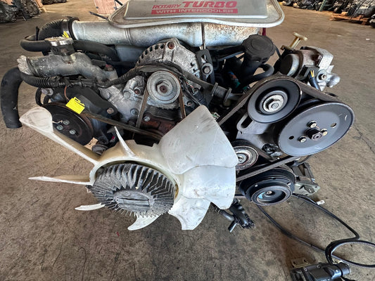 JDM 1988-1991 MAZDA RX7 FC 13B 1.3L ROTARY TURBO ENGINE AUTOMATIC TRANSMISSION