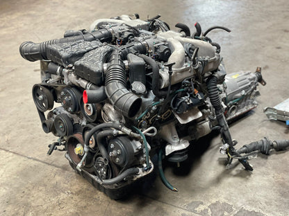 JDM TOYOTA CENTURY 1GZ-FE V12 VVTI VVT-I 5.0L ENGINE AUTOMATIC TRANSMISSION SUPRA MK4 1GZFE 1GZ JZAA80 JZS147