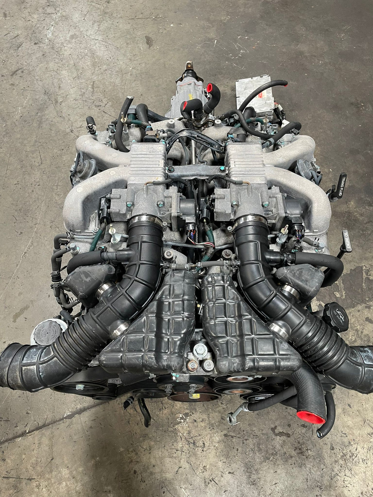 JDM TOYOTA CENTURY 1GZ-FE V12 VVTI VVT-I 5.0L ENGINE AUTOMATIC TRANSMISSION SUPRA MK4 1GZFE 1GZ JZAA80 JZS147