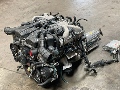 JDM TOYOTA CENTURY 1GZ-FE V12 VVTI VVT-I 5.0L ENGINE AUTOMATIC TRANSMISSION SUPRA MK4 1GZFE 1GZ JZAA80 JZS147