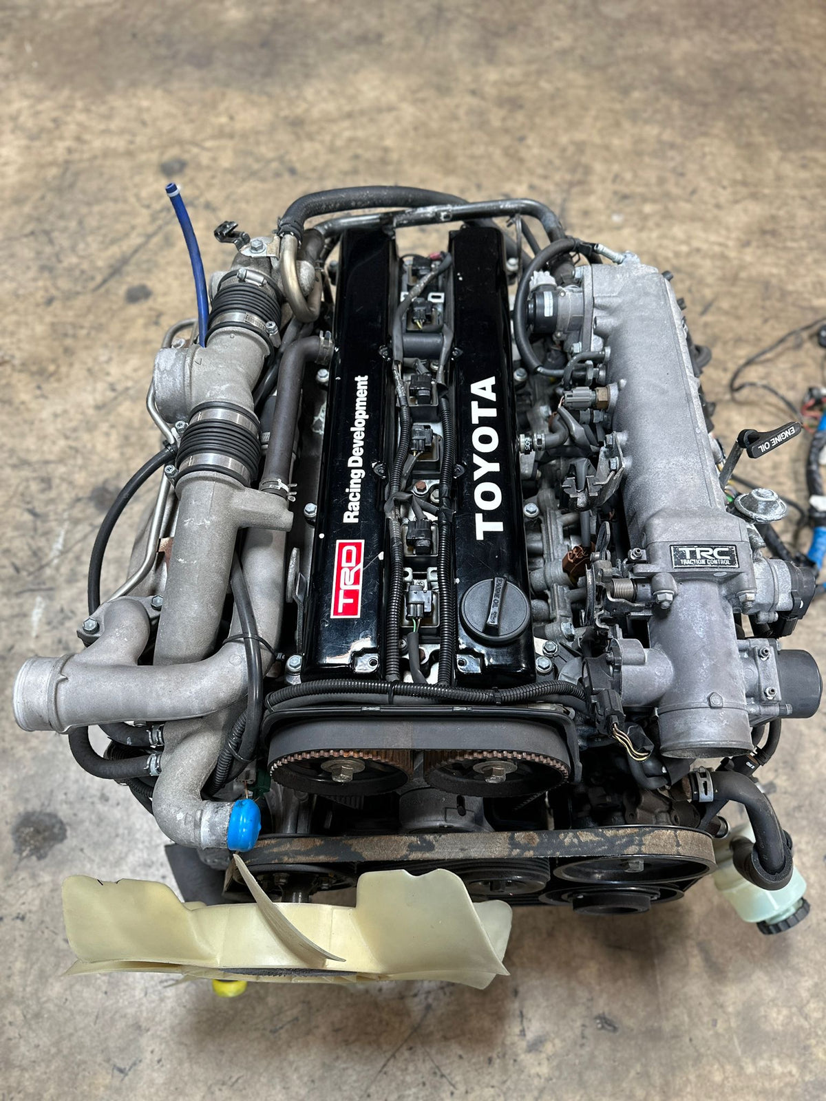 1JZGTE NON VVTi JZX100 1JZ Engine Front Sump Chaser NON-DBW Wiring ( Igniter MAF Available )