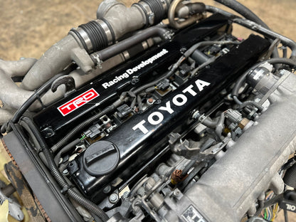 1JZGTE NON VVTi JZX100 1JZ Engine Front Sump Chaser NON-DBW Wiring ( Igniter MAF Available )