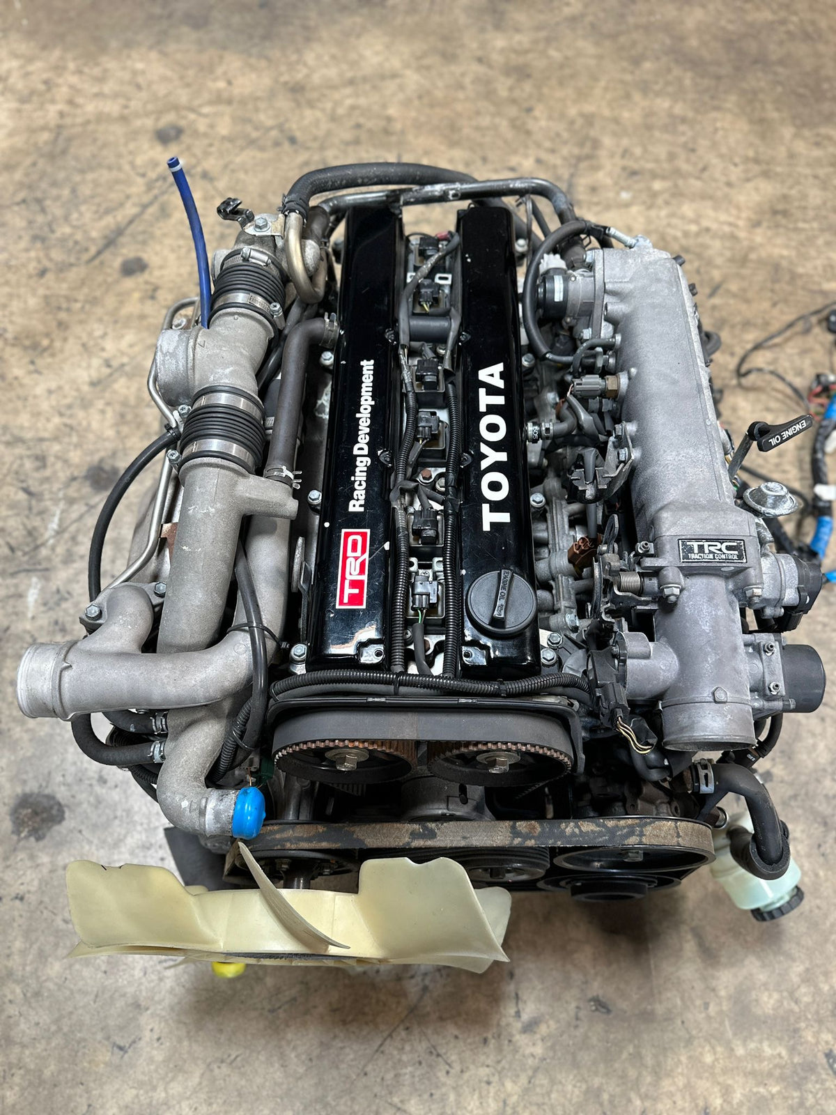 1JZGTE NON VVTi JZX100 1JZ Engine Front Sump Chaser NON-DBW Wiring ( Igniter MAF Available )