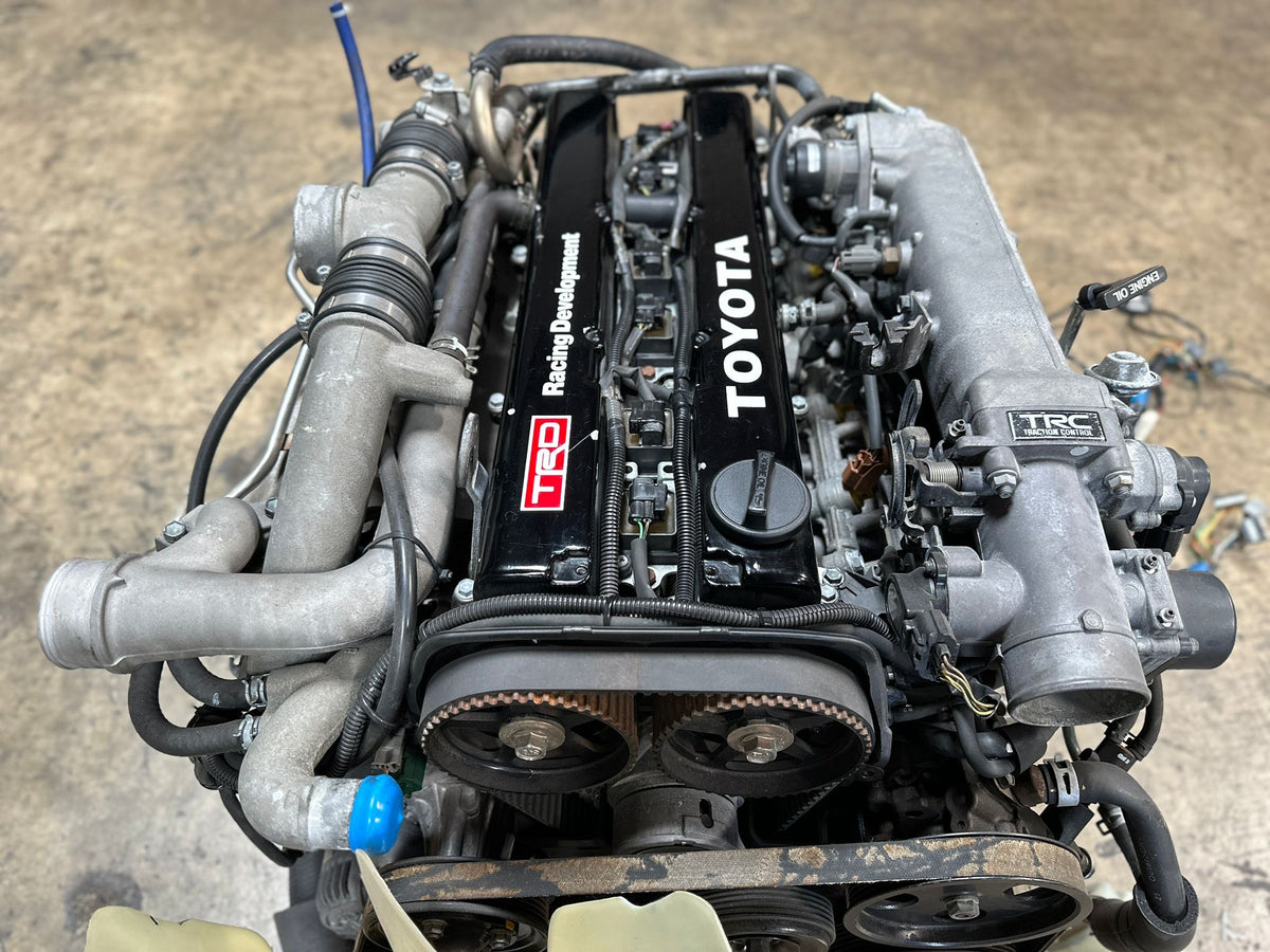 1JZGTE NON VVTi JZX100 1JZ Engine Front Sump Chaser NON-DBW Wiring ( Igniter MAF Available )