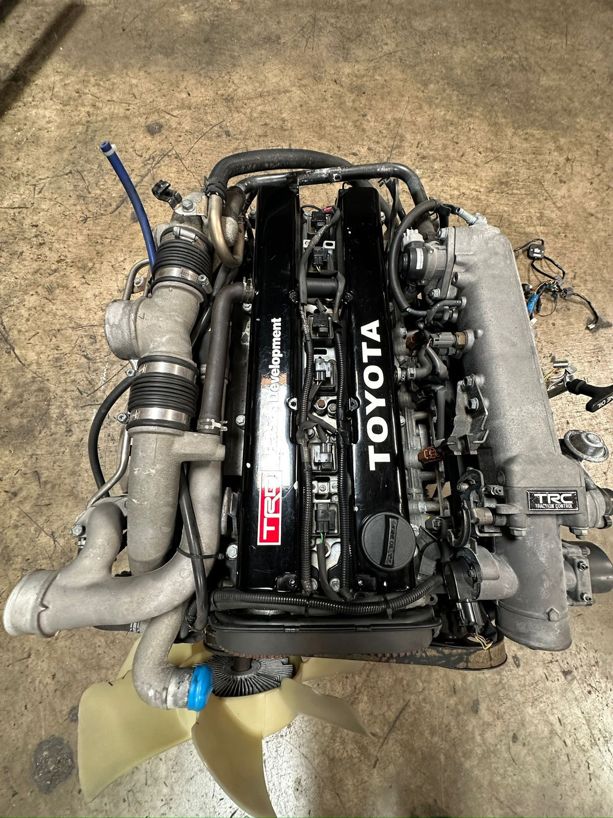 1JZGTE NON VVTi JZX100 1JZ Engine Front Sump Chaser NON-DBW Wiring ( Igniter MAF Available )
