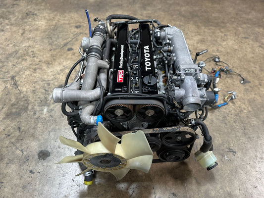 1JZGTE NON VVTi JZX100 1JZ Engine Front Sump Chaser NON-DBW Wiring ( Igniter MAF Available )