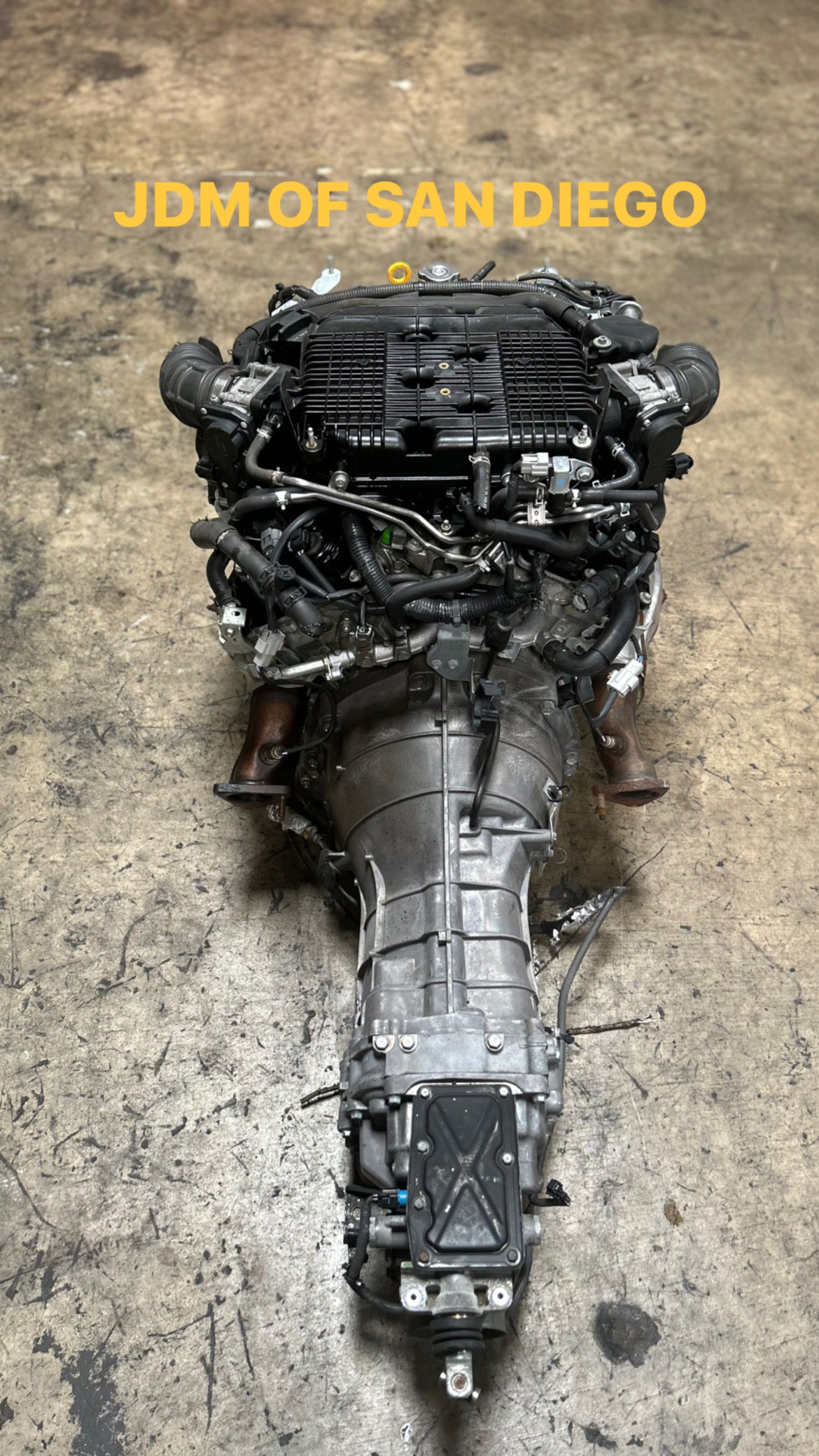 JDM 2007-2009 NISSAN 350Z VQ35HR REV UP 3.5L V6 ENGINE 6 SPEED MANUAL TRANSMISSION