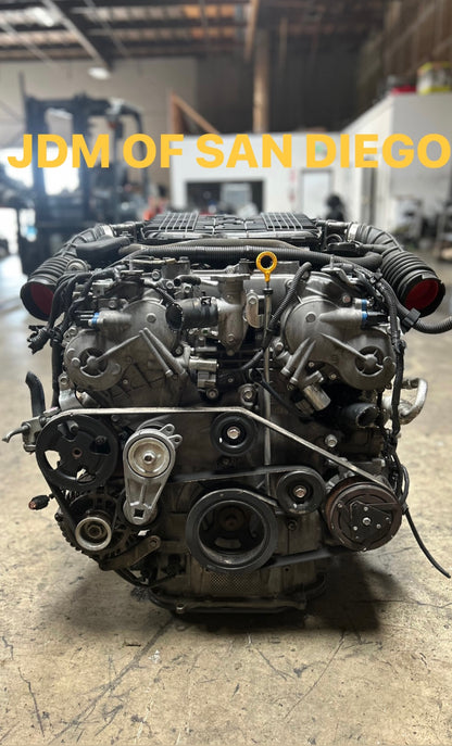 JDM 2007-2009 NISSAN 350Z VQ35HR REV UP 3.5L V6 ENGINE 6 SPEED MANUAL TRANSMISSION