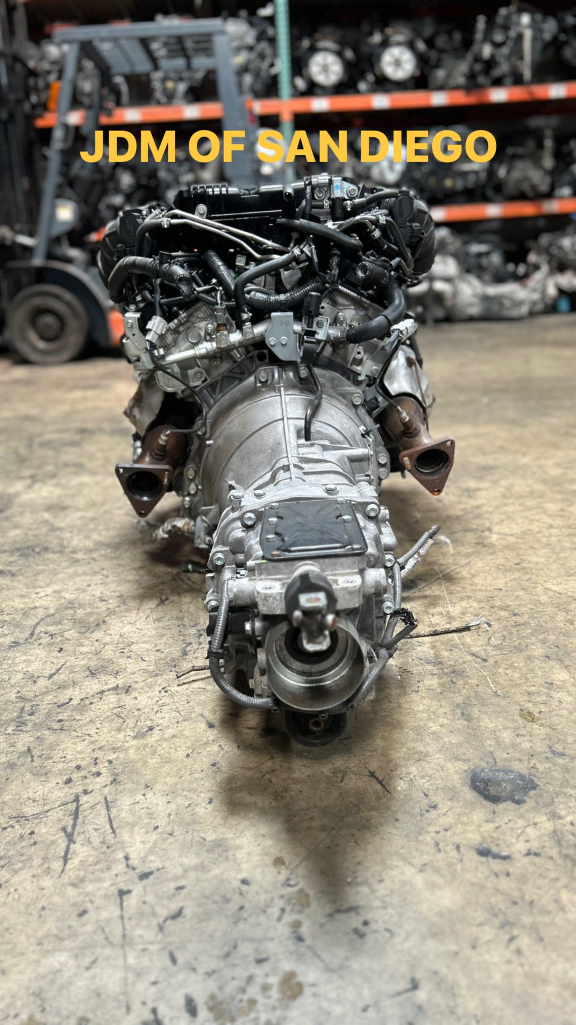 JDM 2007-2009 NISSAN 350Z VQ35HR REV UP 3.5L V6 ENGINE 6 SPEED MANUAL TRANSMISSION