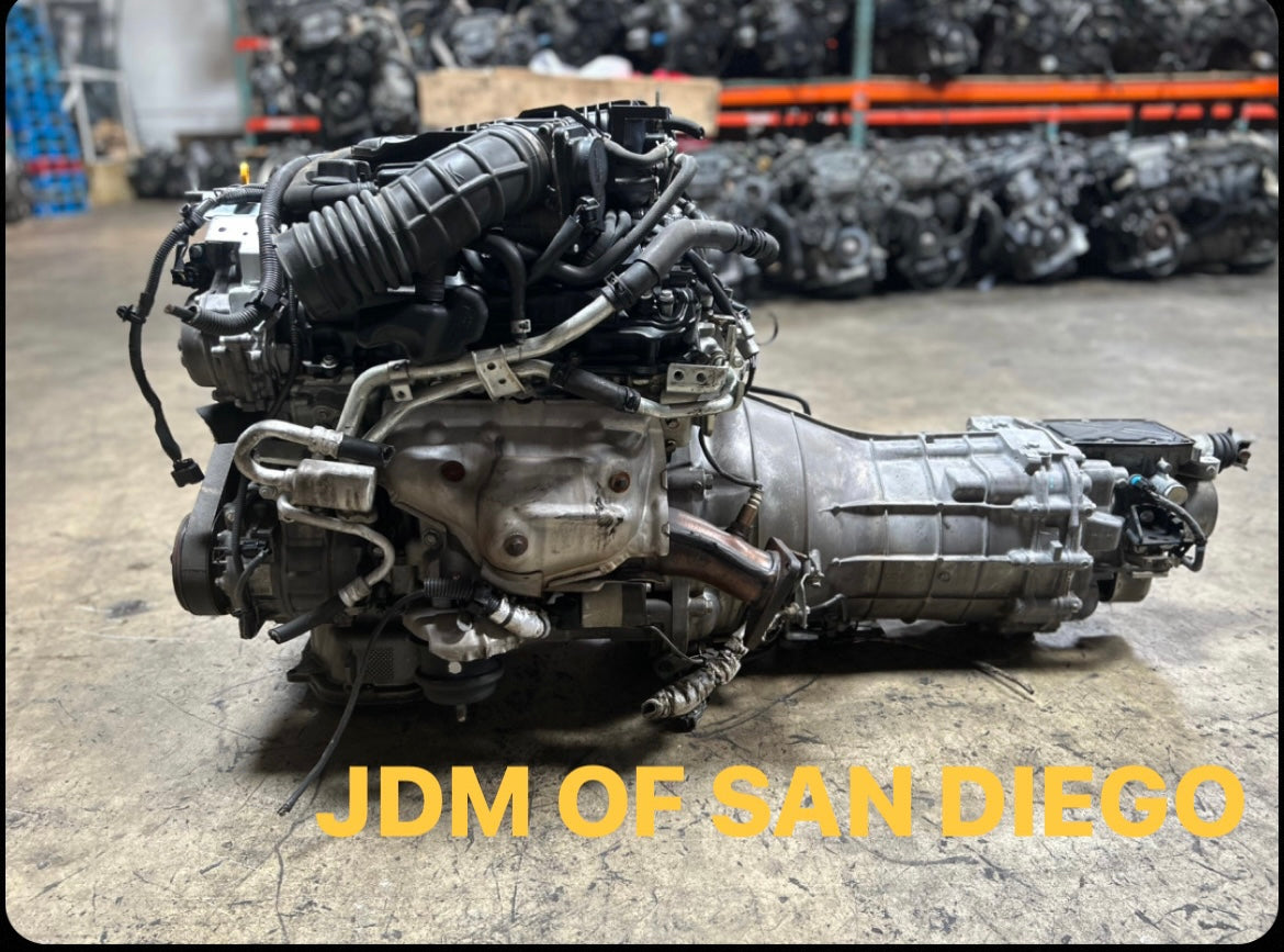 JDM 2007-2009 NISSAN 350Z VQ35HR REV UP 3.5L V6 ENGINE 6 SPEED MANUAL TRANSMISSION