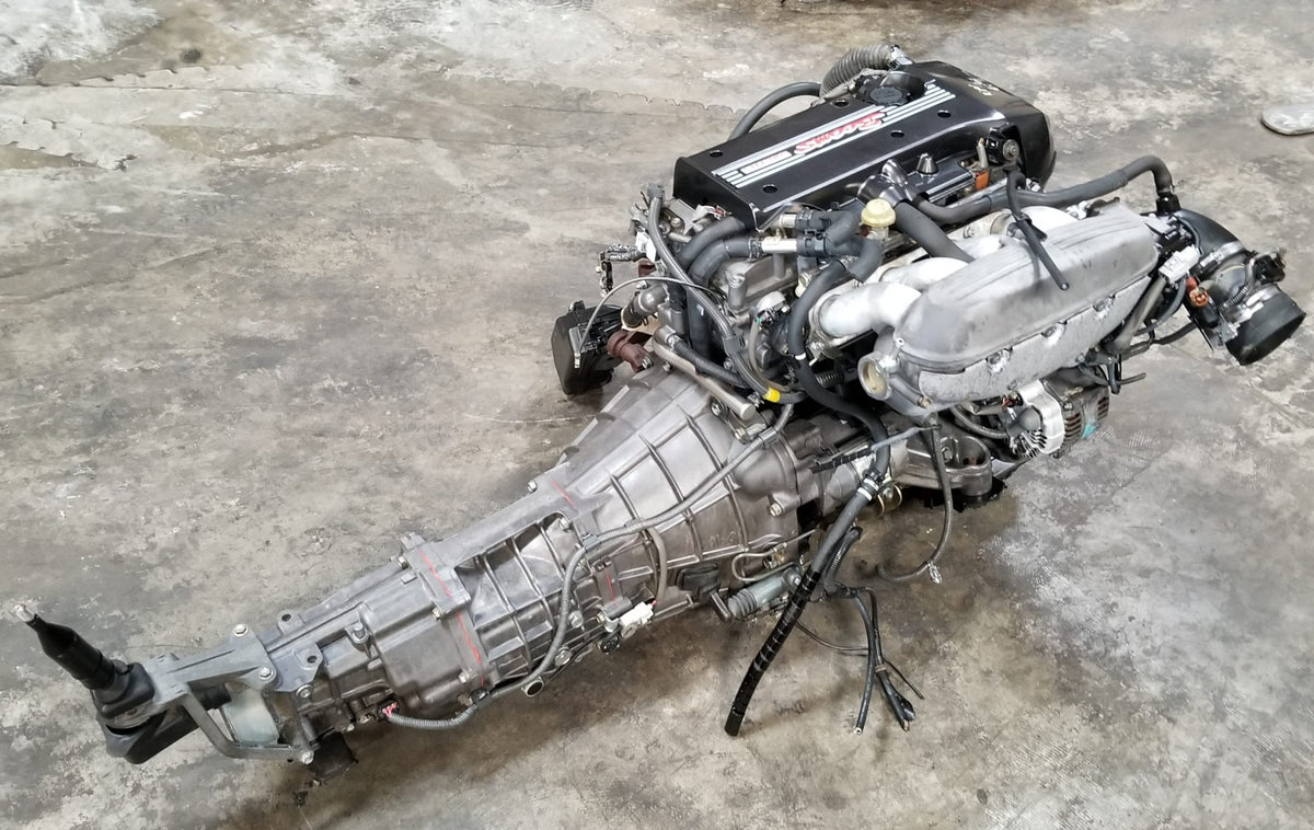 BEAMS 3SGE 2.0L Dual VVTi Engine with RWD 6 speed Manual Transmission Complete Swap JDM 1998-2005 Toyota Altezza RS200