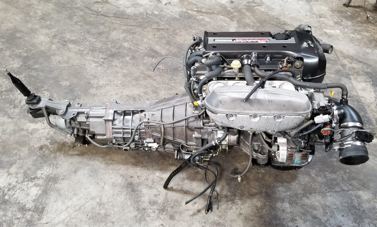 BEAMS 3SGE 2.0L Dual VVTi Engine with RWD 6 speed Manual Transmission Complete Swap JDM 1998-2005 Toyota Altezza RS200