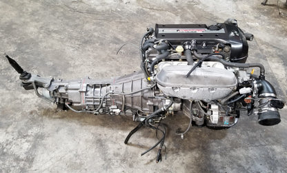BEAMS 3SGE 2.0L Dual VVTi Engine with RWD 6 speed Manual Transmission Complete Swap JDM 1998-2005 Toyota Altezza RS200
