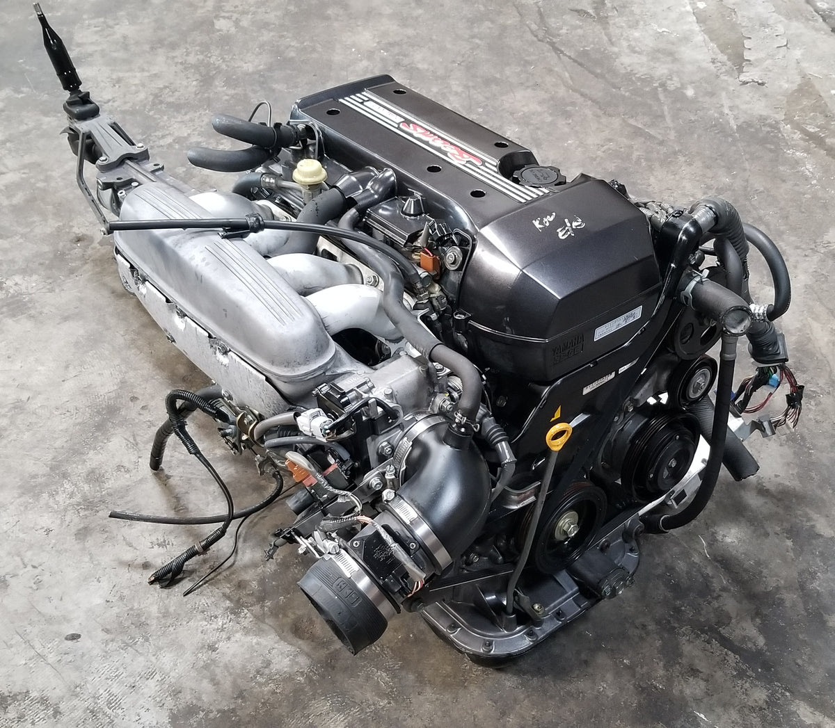 BEAMS 3SGE 2.0L Dual VVTi Engine with RWD 6 speed Manual Transmission Complete Swap JDM 1998-2005 Toyota Altezza RS200