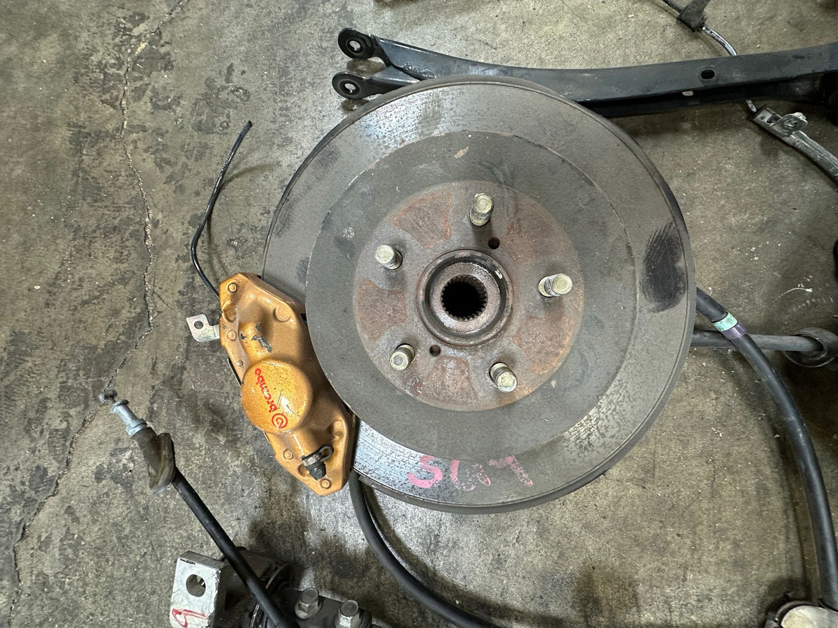 JDM SUBARU FORESTER STI SG9 BREMBO BRAKES CONVERSION 5X100 2003-2008