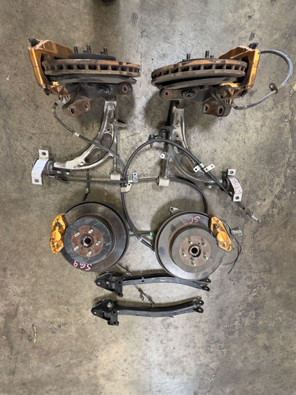 JDM SUBARU FORESTER STI SG9 BREMBO BRAKES CONVERSION 5X100 2003-2008