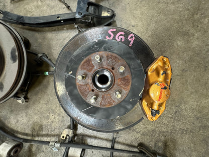 JDM SUBARU FORESTER STI SG9 BREMBO BRAKES CONVERSION 5X100 2003-2008