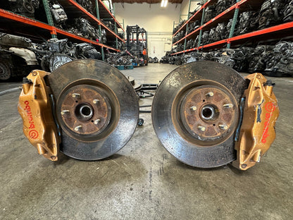 JDM SUBARU FORESTER STI SG9 BREMBO BRAKES CONVERSION 5X100 2003-2008