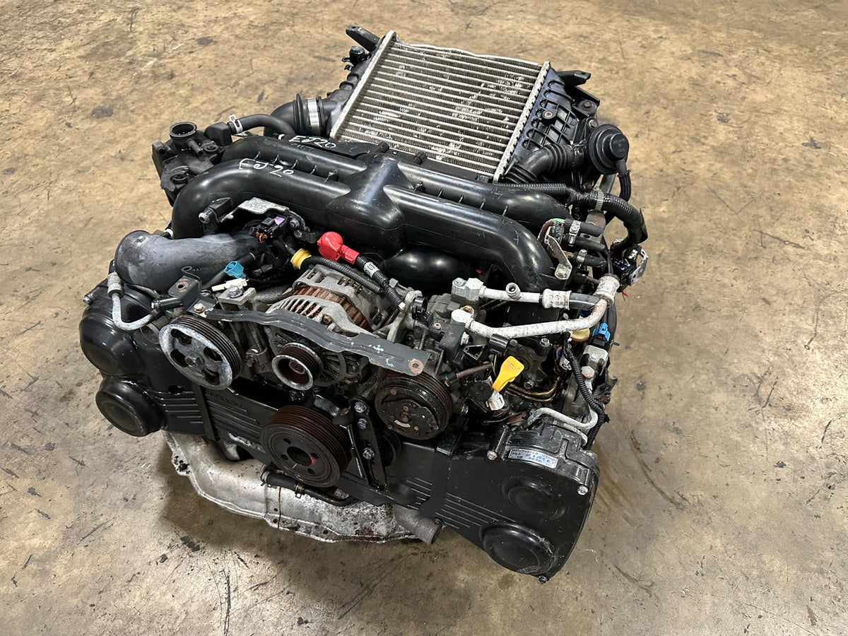 2004-2006 JDM SUBARU LEGACY GT 2.0L DOHC TURBO ENGINE WITH 5 SPPED M/T TRANSMISSION AWD
