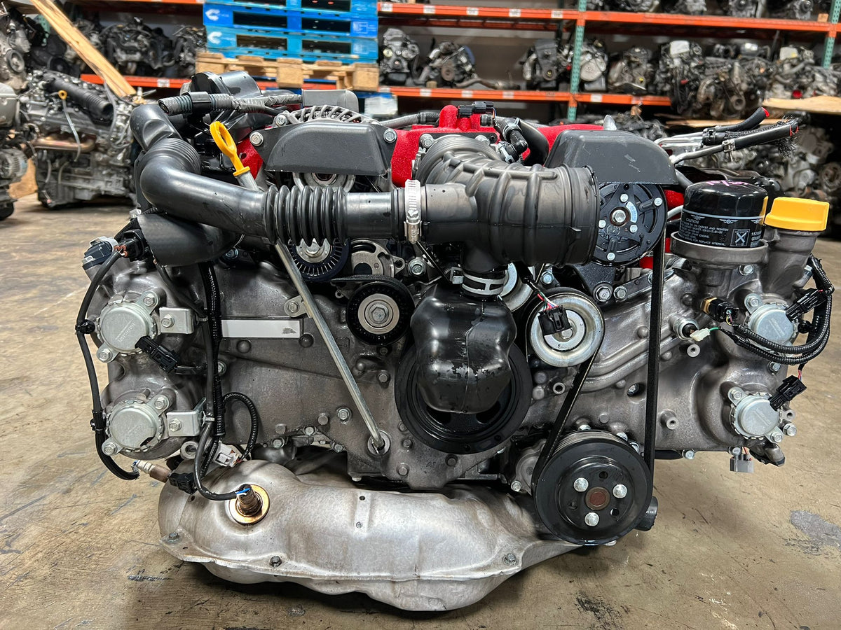 JDM SUBARU BRZ TOYOTA GT86 4U-GSE 4UGSE FR-S FA20 FA20D 2.0L ENGINE MOTOR WITH 6 SPEED MANUAL TRANSMISSION AND ECU 2017-2020