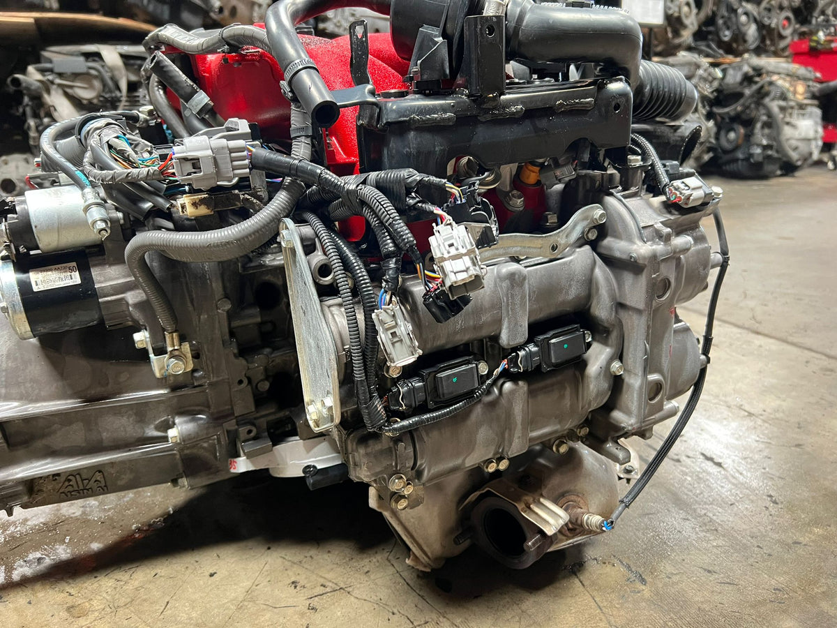 JDM SUBARU BRZ TOYOTA GT86 4U-GSE 4UGSE FR-S FA20 FA20D 2.0L ENGINE MOTOR WITH 6 SPEED MANUAL TRANSMISSION AND ECU 2017-2020
