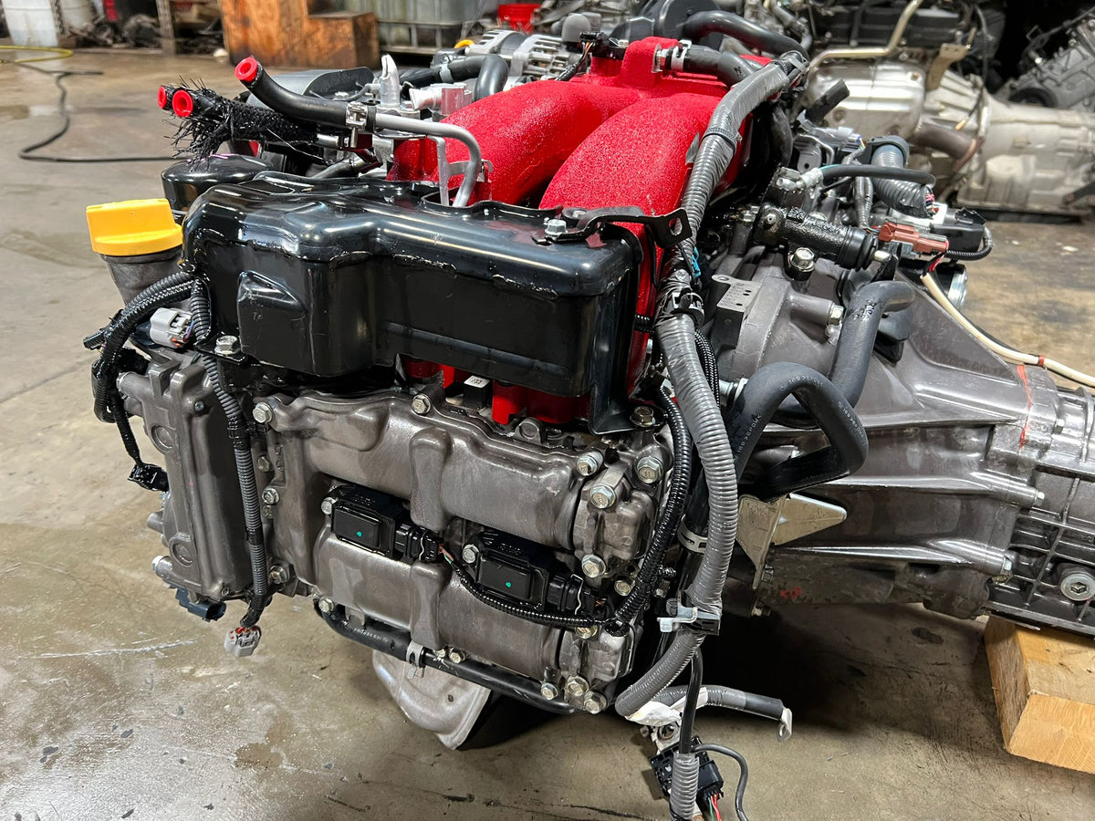 JDM SUBARU BRZ TOYOTA GT86 4U-GSE 4UGSE FR-S FA20 FA20D 2.0L ENGINE MOTOR WITH 6 SPEED MANUAL TRANSMISSION AND ECU 2017-2020