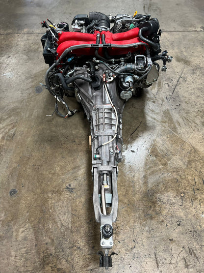JDM SUBARU BRZ TOYOTA GT86 4U-GSE 4UGSE FR-S FA20 FA20D 2.0L ENGINE MOTOR WITH 6 SPEED MANUAL TRANSMISSION AND ECU 2017-2020