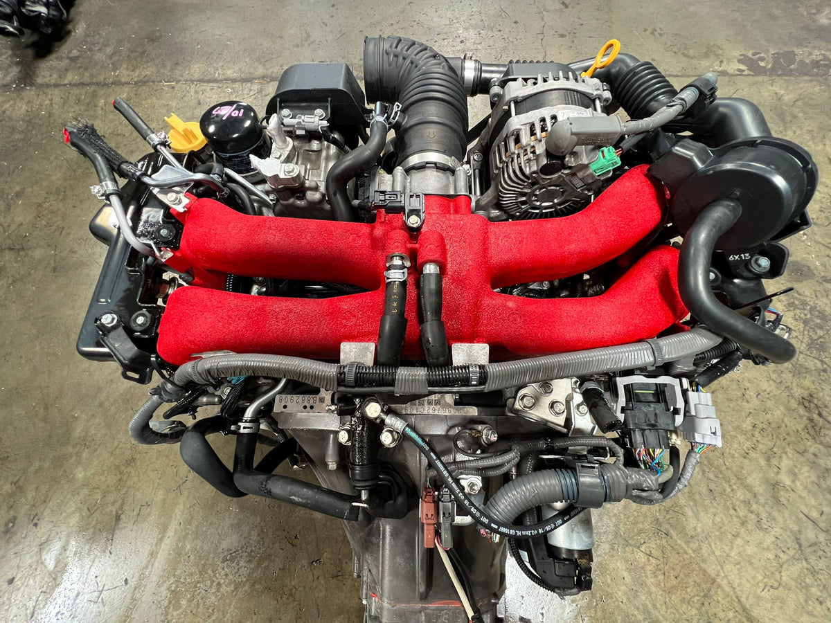 JDM SUBARU BRZ TOYOTA GT86 4U-GSE 4UGSE FR-S FA20 FA20D 2.0L ENGINE MOTOR WITH 6 SPEED MANUAL TRANSMISSION AND ECU 2017-2020