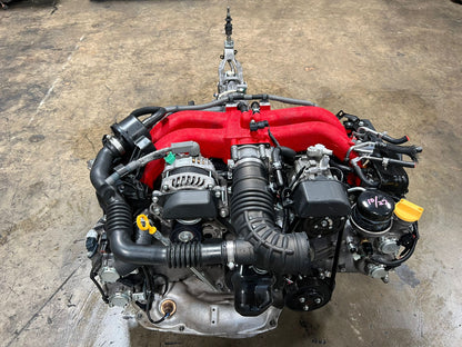 JDM SUBARU BRZ TOYOTA GT86 4U-GSE 4UGSE FR-S FA20 FA20D 2.0L ENGINE MOTOR WITH 6 SPEED MANUAL TRANSMISSION AND ECU 2017-2020