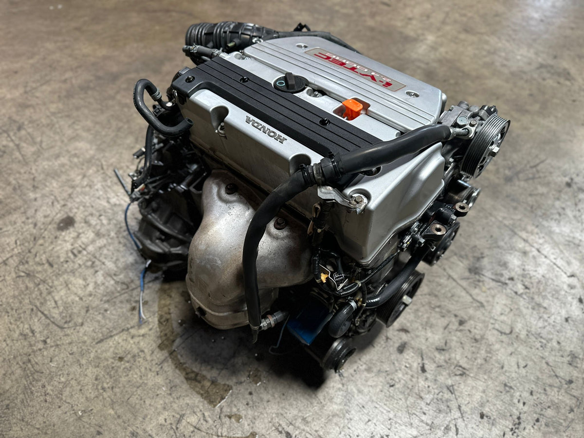 JDM HONDA ACURA TSX K24A K24A2 K24A3 RBB 2.4L DOHC I-VTEC ENGINE MOTOR 6 SPEED MANUAL TRANSMISSION