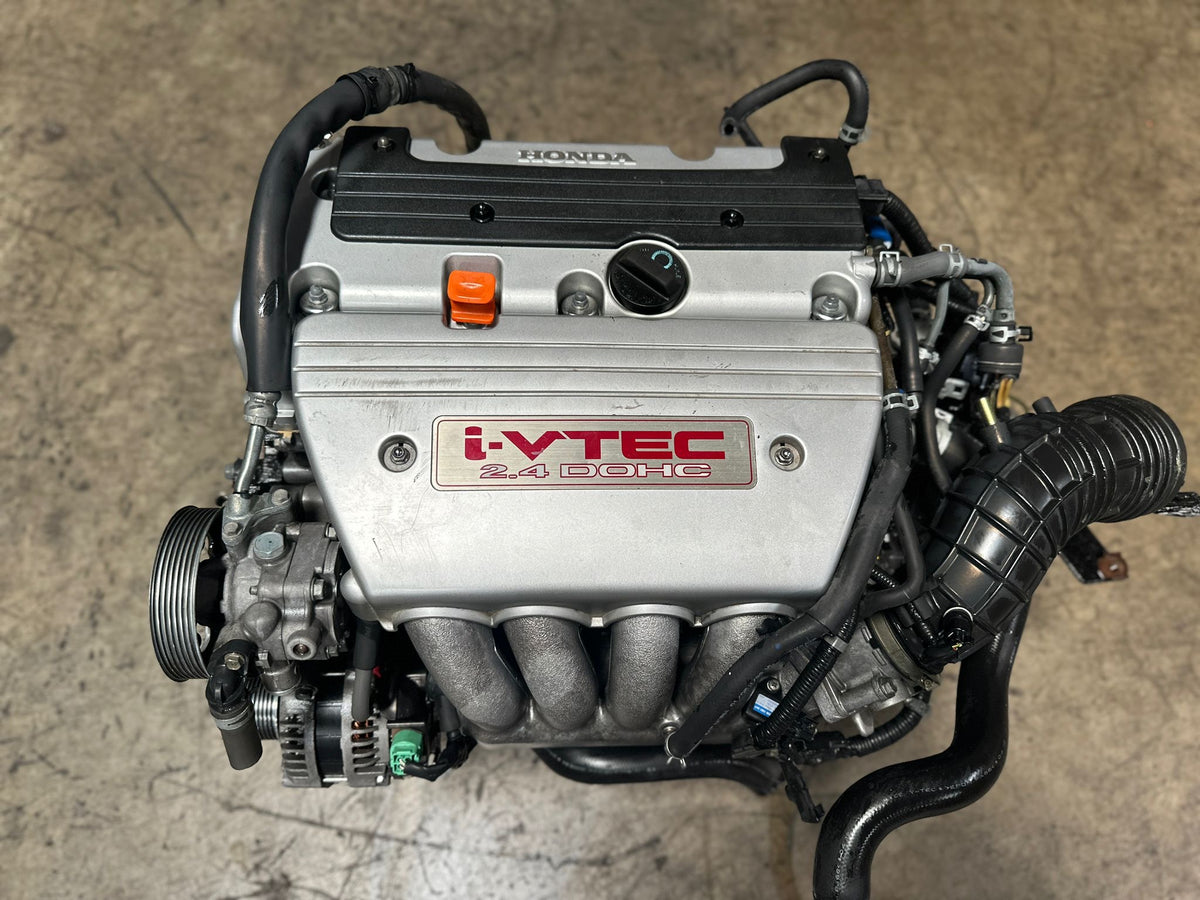 JDM HONDA ACURA TSX K24A K24A2 K24A3 RBB 2.4L DOHC I-VTEC ENGINE MOTOR 6 SPEED MANUAL TRANSMISSION