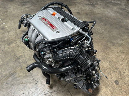 JDM HONDA ACURA TSX K24A K24A2 K24A3 RBB 2.4L DOHC I-VTEC ENGINE MOTOR 6 SPEED MANUAL TRANSMISSION