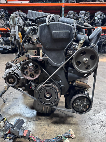 JDM TOYOTA STARLET 1.3L TURBO ENGINE 5 SPEED MT TRANSMISSION 4E-FTE