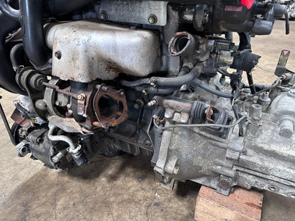 JDM TOYOTA STARLET 1.3L TURBO ENGINE 5 SPEED MT TRANSMISSION 4E-FTE