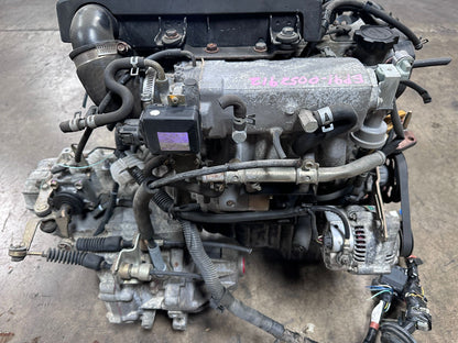 JDM TOYOTA STARLET 1.3L TURBO ENGINE 5 SPEED MT TRANSMISSION 4E-FTE