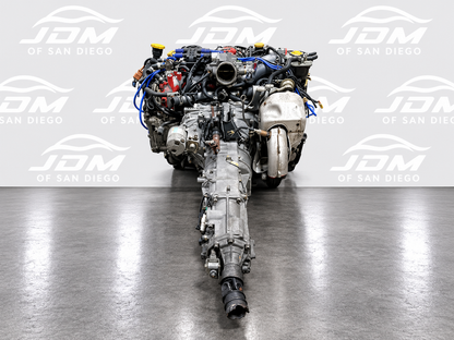 JDM SUBARU STI EJ20 2.0L GC8 TURBO ENGINE AND 5 SPEED MANUAL TRANSMISSION