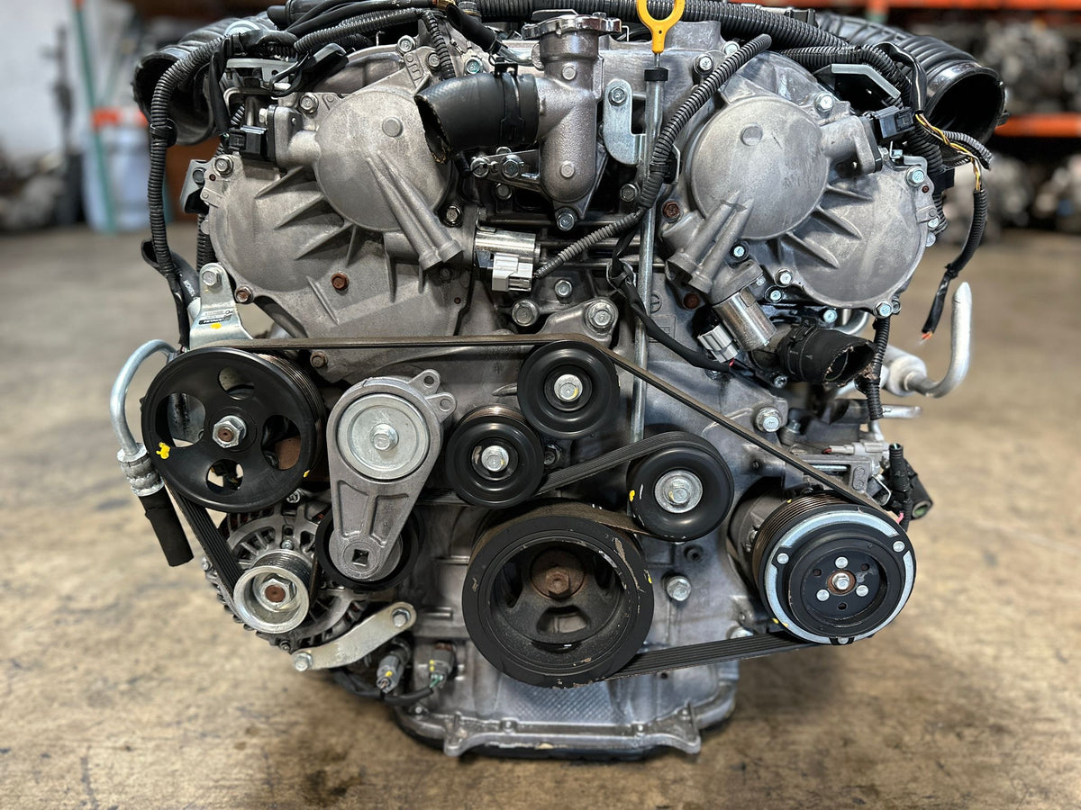 JDM NISSAN 370Z INFINITI G37 VQ37VHR 3.7L V6 ENGINE & MANUAL 6 SPEED TRANSMISSION