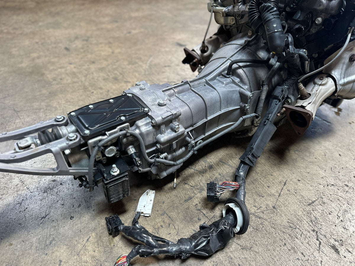 JDM NISSAN 370Z INFINITI G37 VQ37VHR 3.7L V6 ENGINE & MANUAL 6 SPEED TRANSMISSION