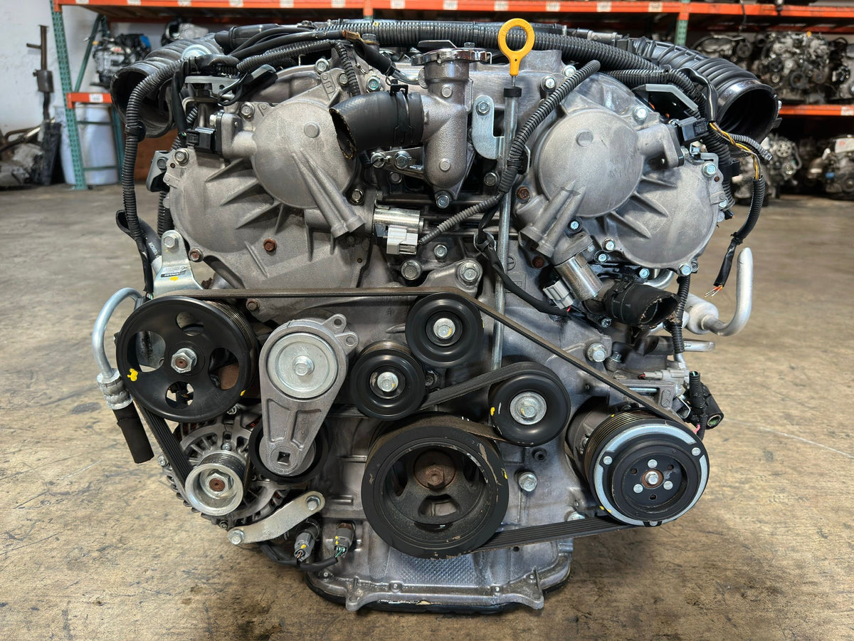 JDM NISSAN 370Z INFINITI G37 VQ37VHR 3.7L V6 ENGINE & MANUAL 6 SPEED TRANSMISSION