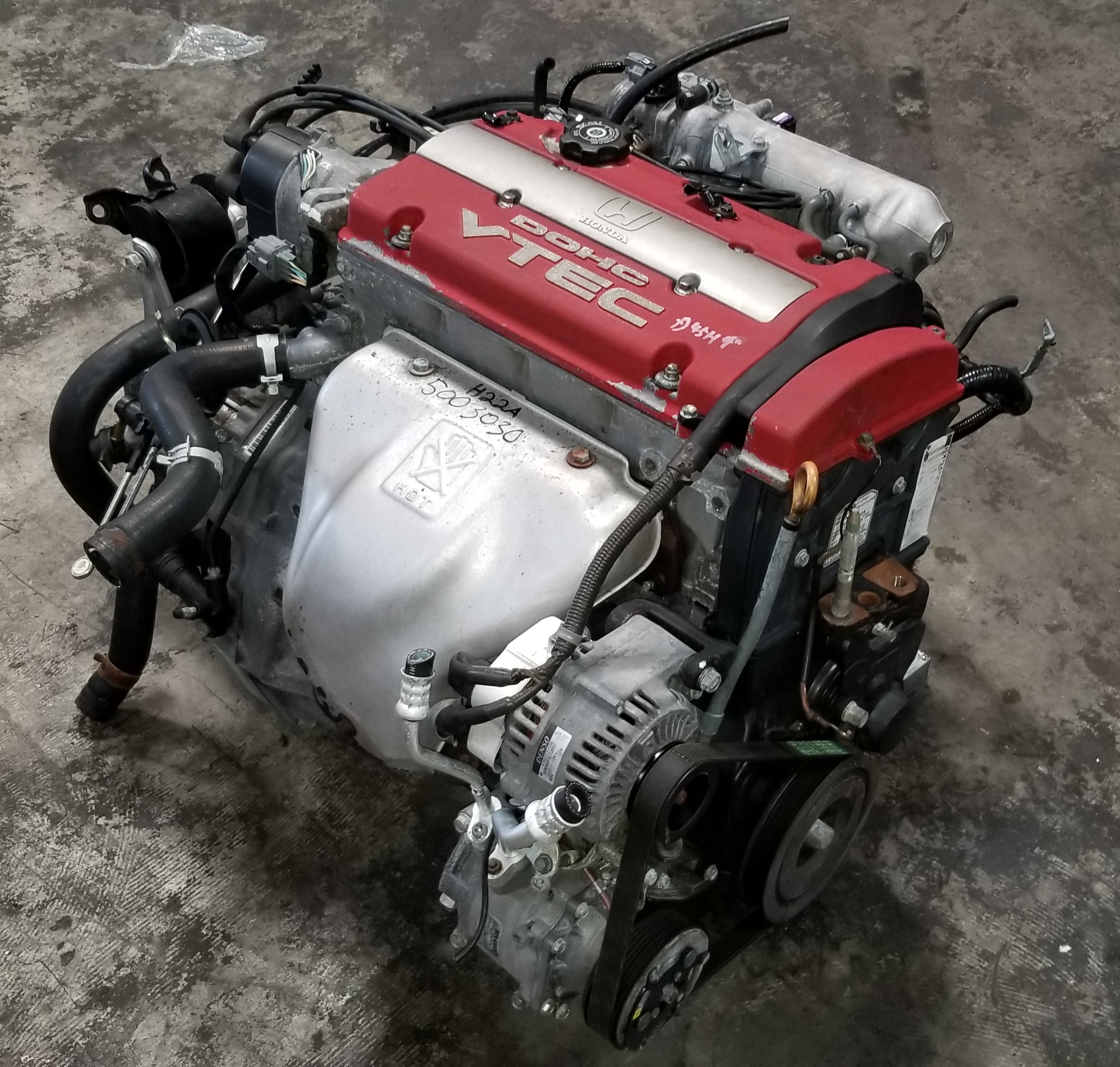 H22A 1997 2001 Honda Accord Prelude 2.2L Euro-R VTEC Engine with T2W4