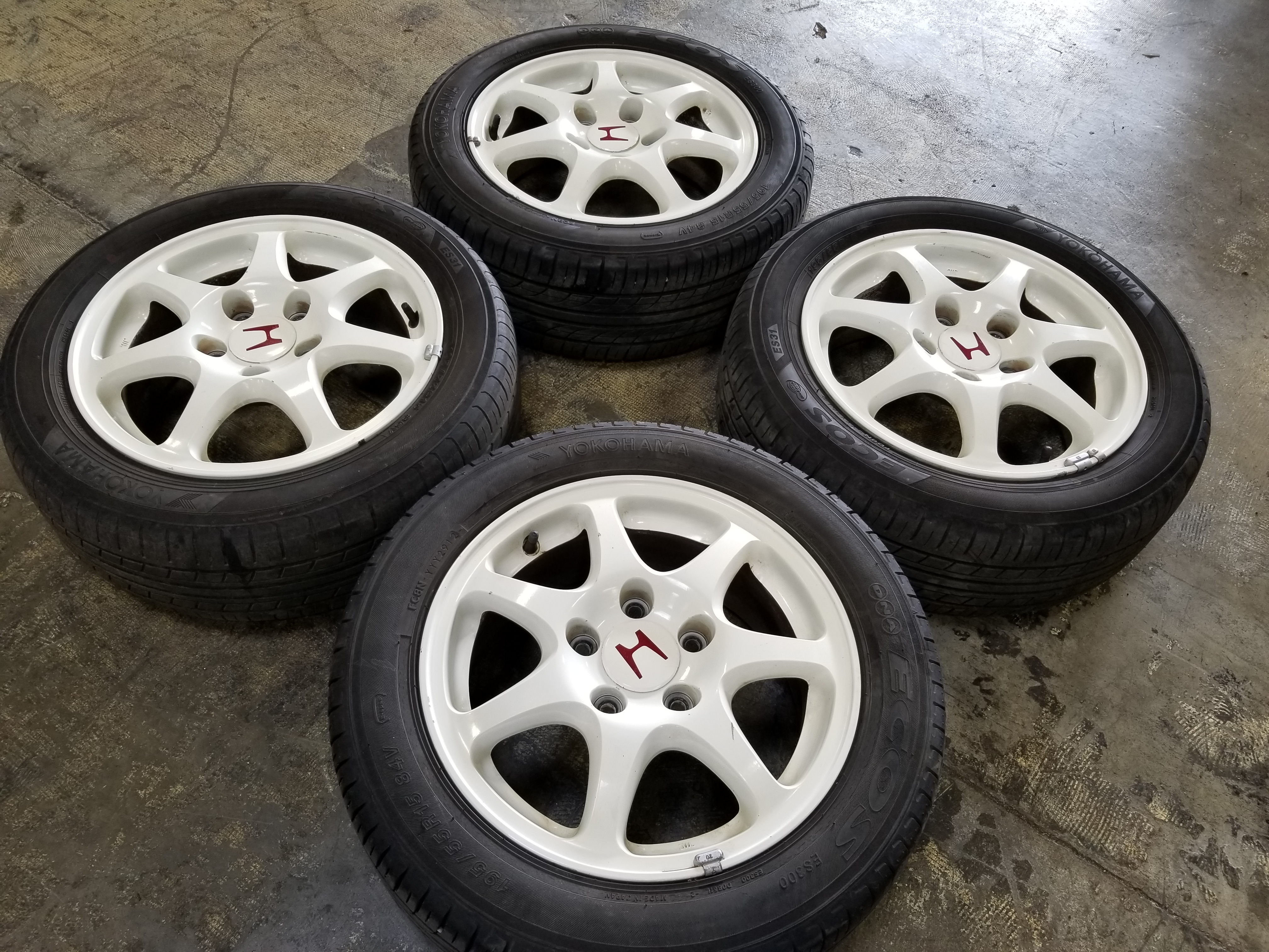 Honda Civic Honda Civic 5 Spoke Wheels