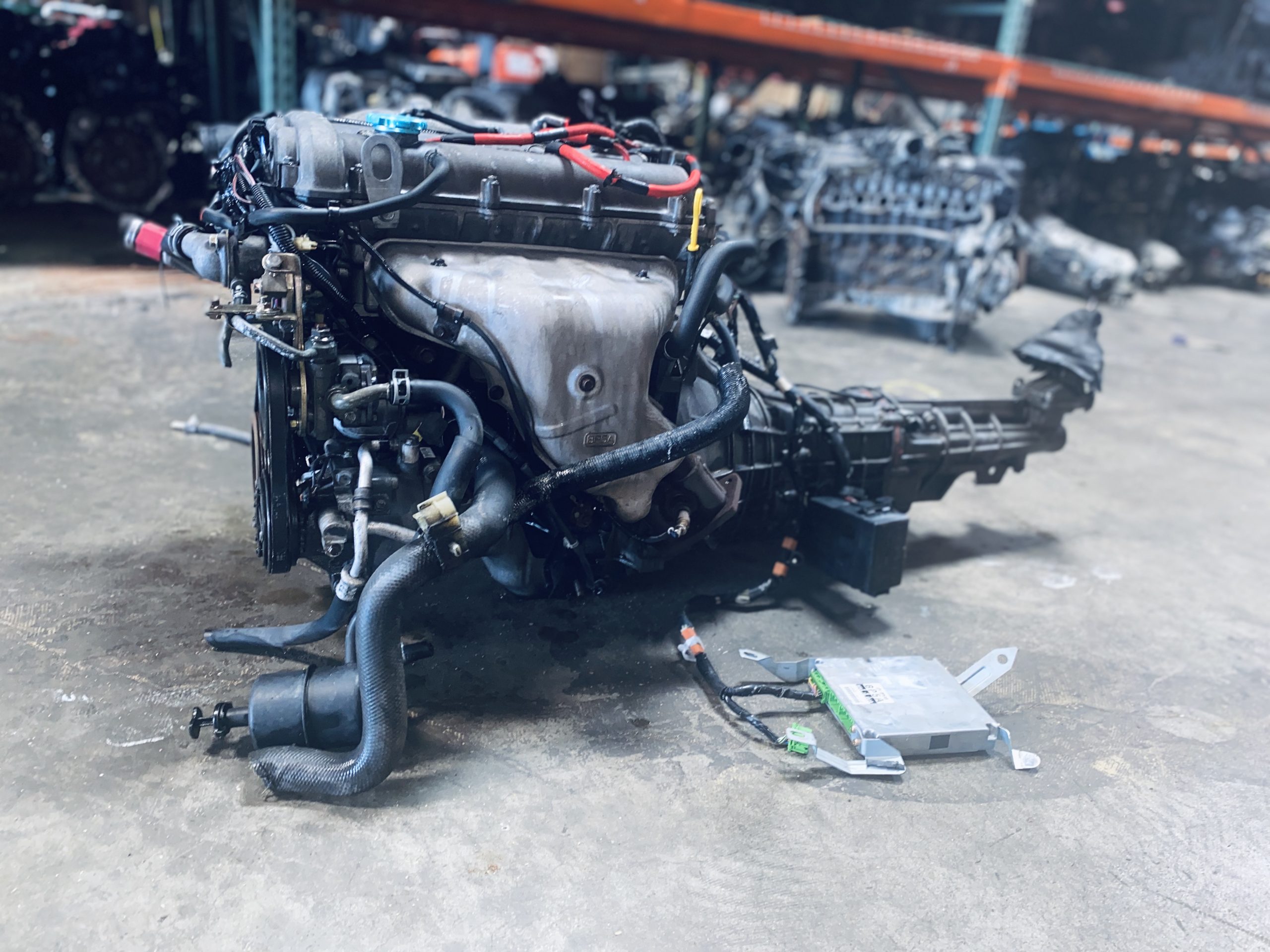 BP5A 1999 2000 Mazda Miata MX5 1.8L JDM BP5A Engine with 6-Speed Manual ...