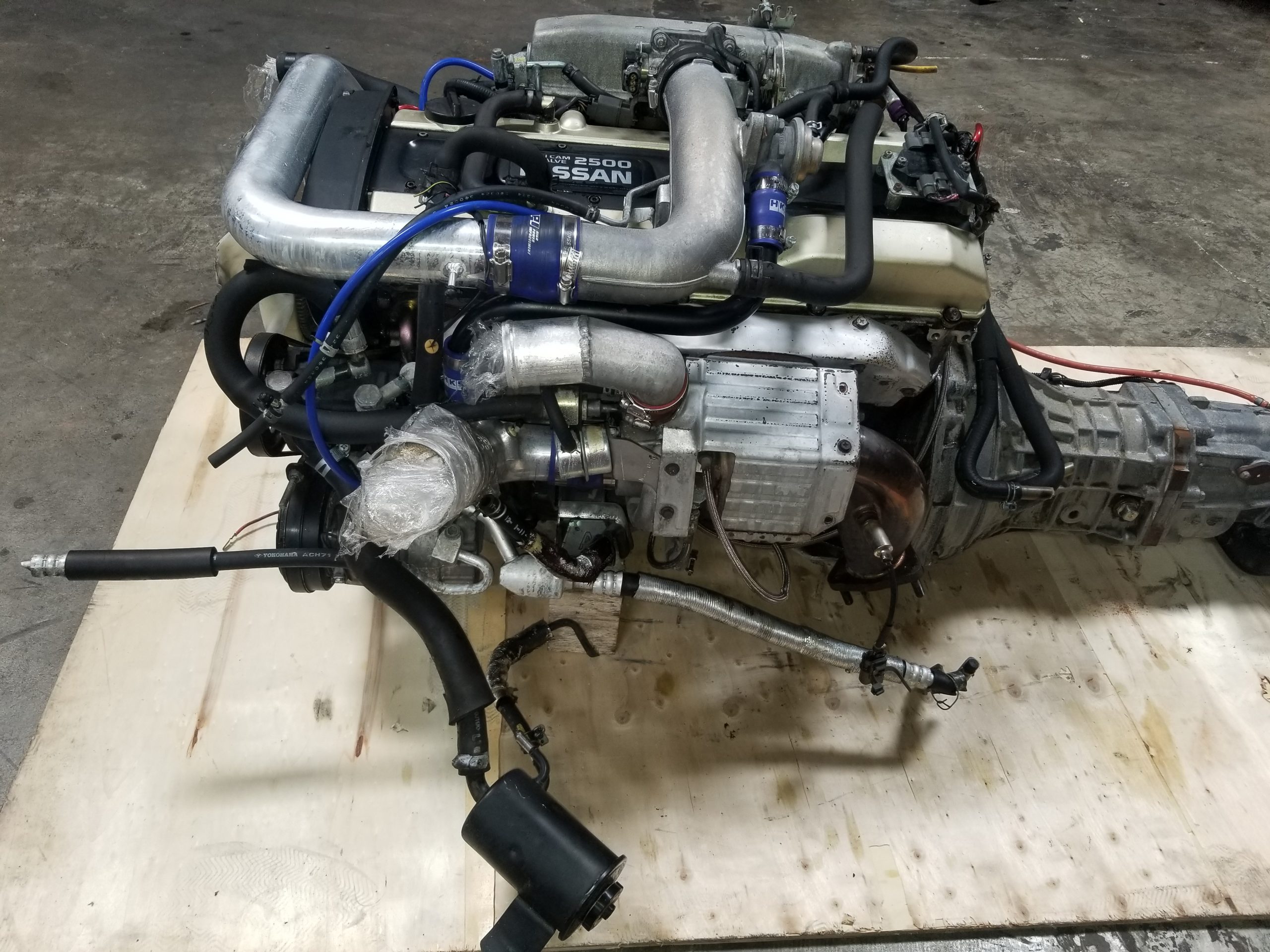 RB25DET Nissan Skyline R33 RB25 2.5L Series-1 Turbo Engine with 5