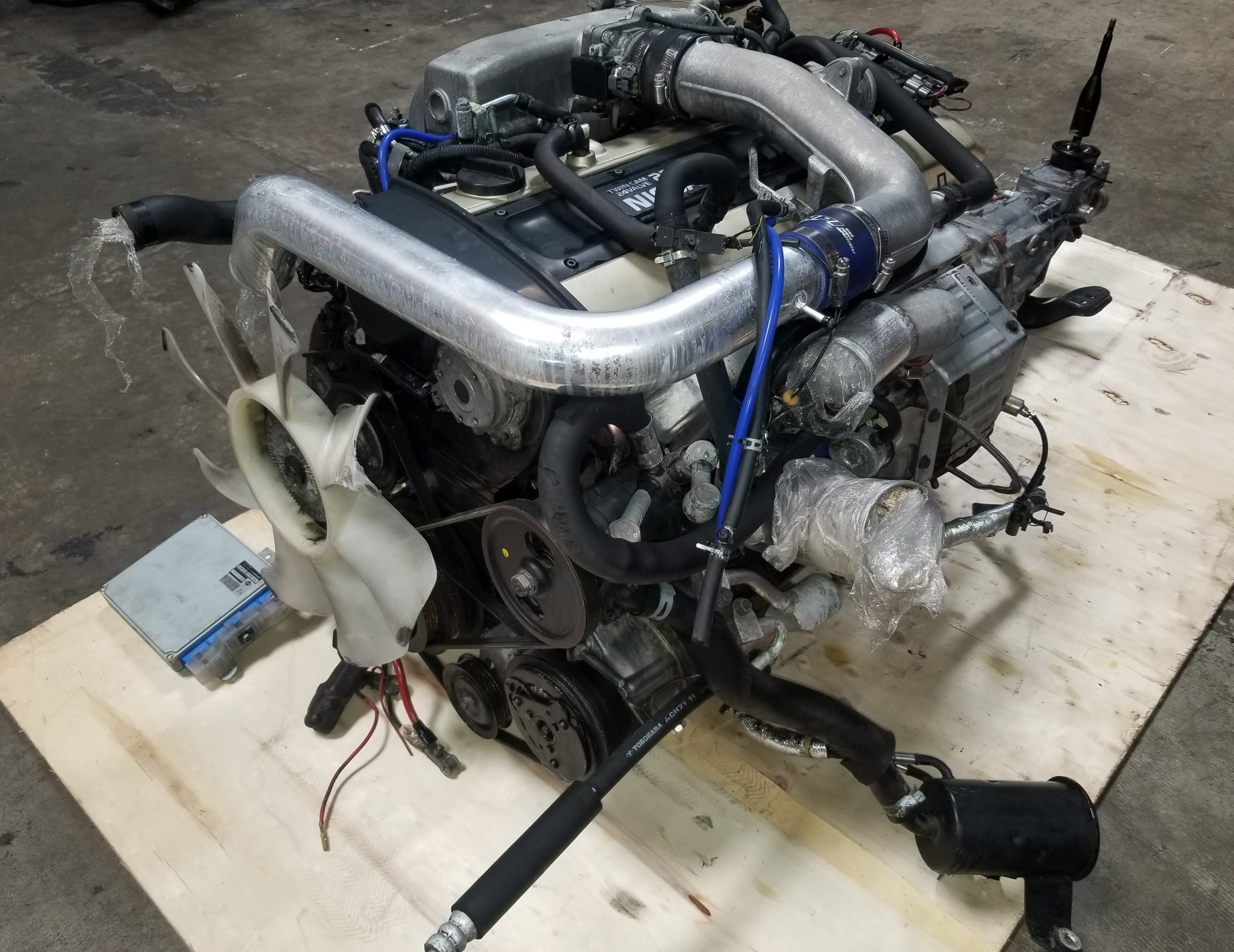 Rb25det Nissan Skyline R33 Rb25 2 5l Series 1 Turbo Engine With 5 Speed Manual Transmission Complete Swap Jdm Of San Diego
